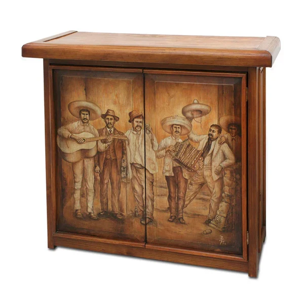 Cantina Rústica Con Obra De Arte "La Banda" (imagen 2)